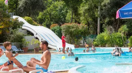 siblu campsite pierres couchees pool with slides